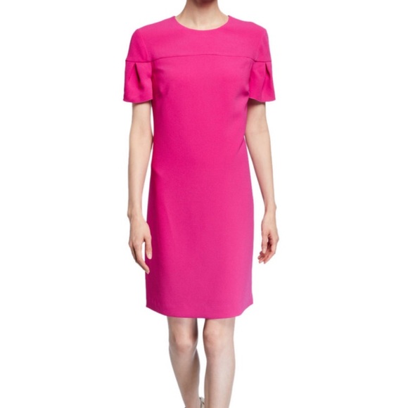 Trina Turk | Dresses | Trina Turk Jacinta Petal Sleeve Shift Dress Sz |  Poshmark